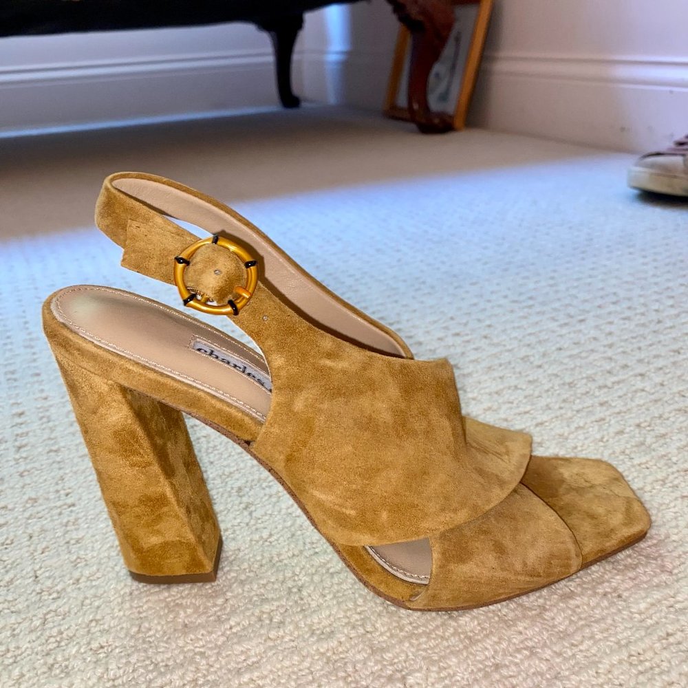 Charles David Suede Heels